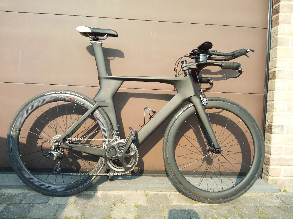 Sale Time Triathlon/Time Trail Bike carbon TT Bike Bicycle Carbon Frame Full Carbon Road Size 49/52/54/56CM Complete Bike frameset 5