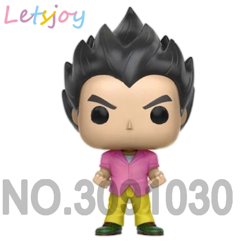Garage Kits 15cm pop horse dragon ball Vegetto squishy Official letsjoy Vegeta big ape casual clothing electroplating cute doll