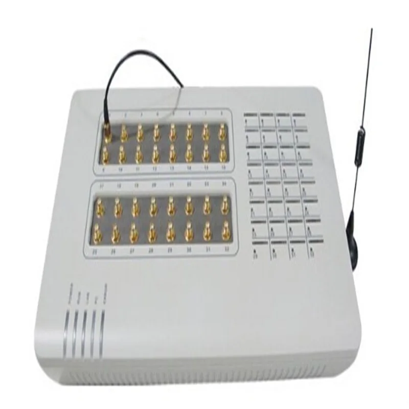 Стандартный четырехдиапазонный VOIP GSM шлюз 32 канальный GOIP с поддержкой IMEI change / sim