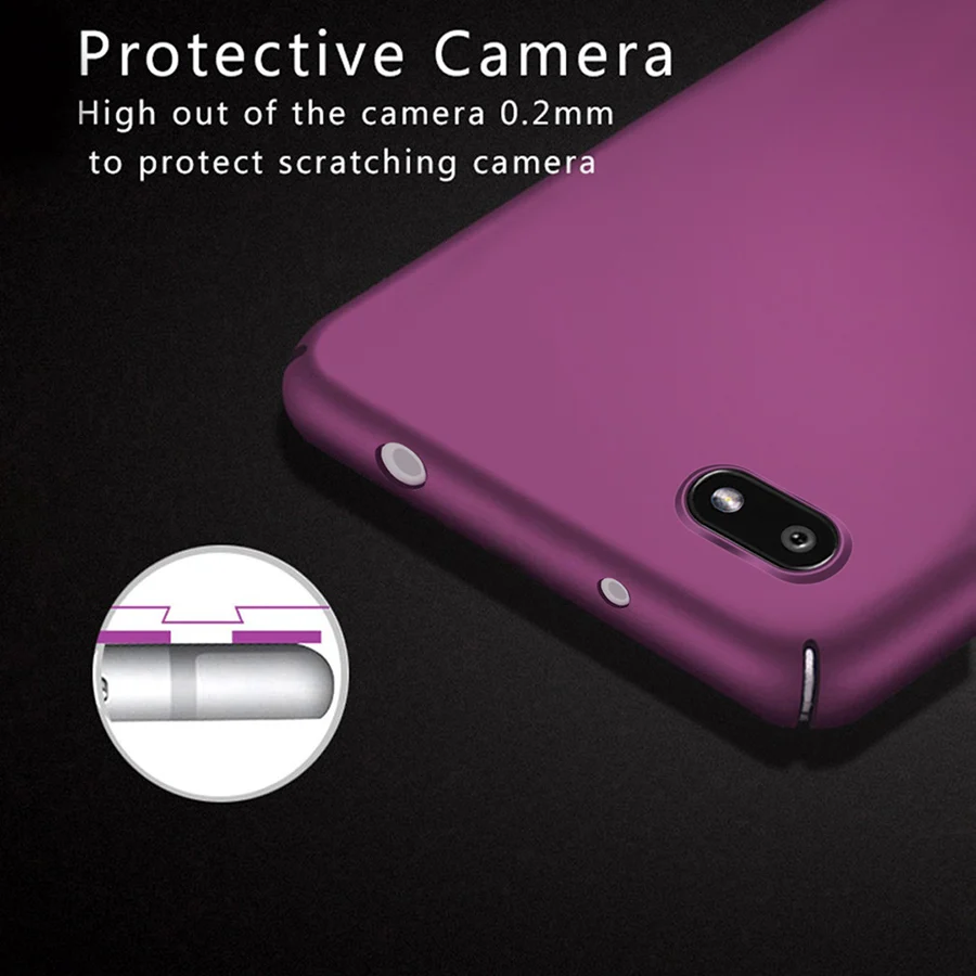 الهاتف الثابت حالة ل Xiaomi Redmi 6a 6 غطاء حالة ماتي ضئيلة الوفير ل Xiaomi Redmi 6a حالة الهاتف الذكي عودة الإسكان فوندا