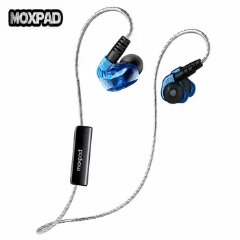 

Moxpad X90 Dynamic Dual Drivers Wireless Bluetooth 4.1 Hifi Earphone Sport Running Headset Studio with Mic