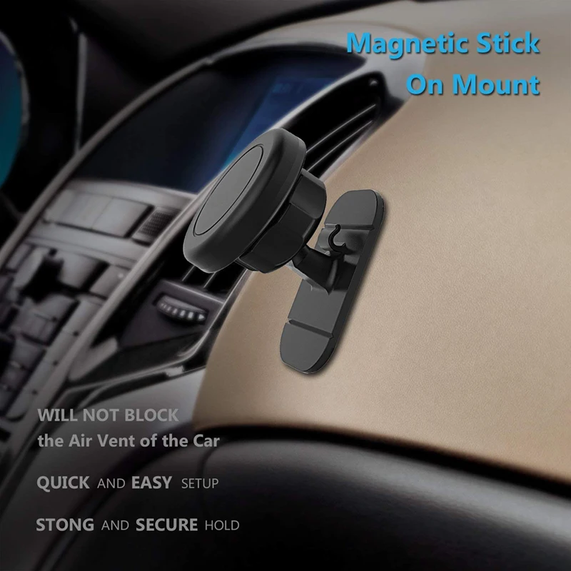 CinkeyPro Magnetic car phone holder for iPhone Samsung Mount Stand Air Vent Mount Mobile Phone Universal Smartphone No Ring