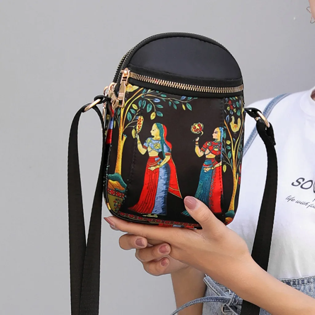 Роскошные сумки женские дизайнерские сумки большой емкости с этническим принтом водонепроницаемые сумки на одно плечо сумка-мессенджер