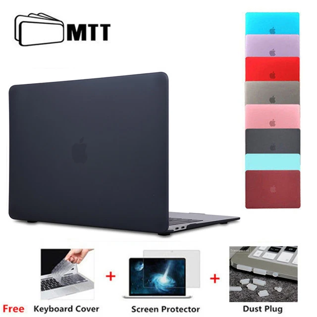 MTT Matte/Crystal Hard Case For Macbook Air Pro Retina 11 12 13 15 inch Touch Bar Laptop Sleeve for apple macbook Air 13'' Cover