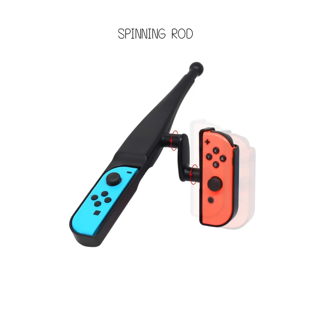 Рыболовная удочка для Nintendo Switch Аксессуары рыбалки игровой набор переключения