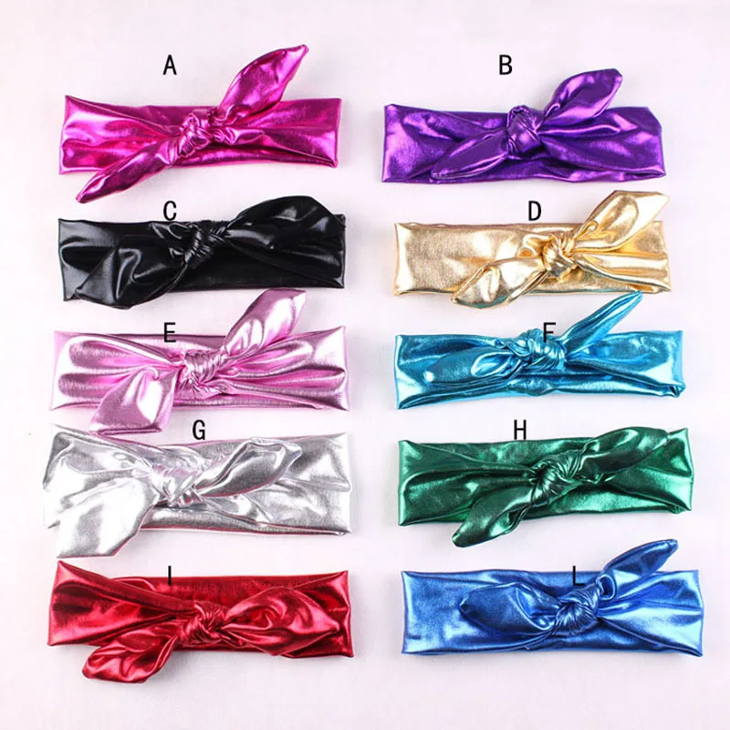 

Fashion Rabbit Design Elasticity Wash Gold Baby Girl Headband Hair Accessory