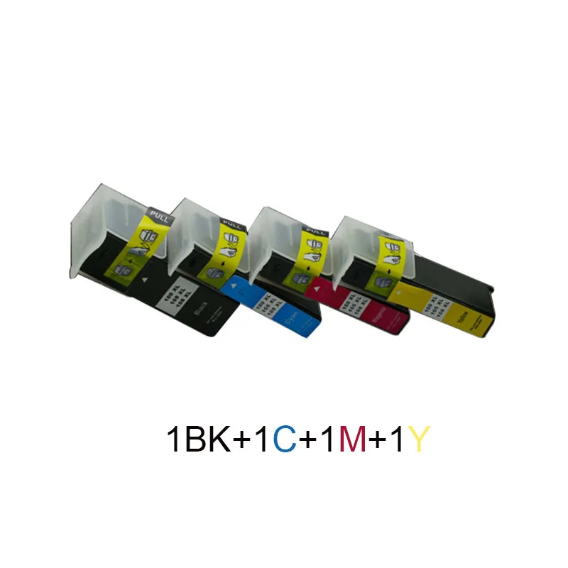 4x совместимый чернильный картридж для принтера Lexmark 100 100XL 108XL S305 S405 S505 S605 Pro205 Pro705