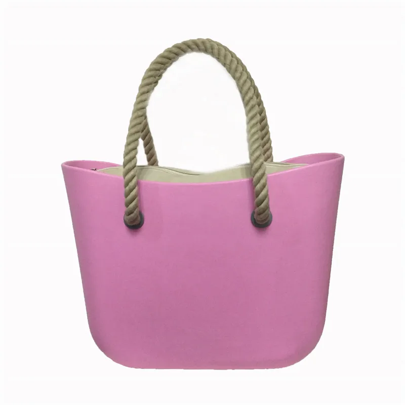rubber beach tote