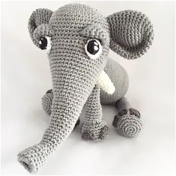 

armigurumi rattle elephant model number w17