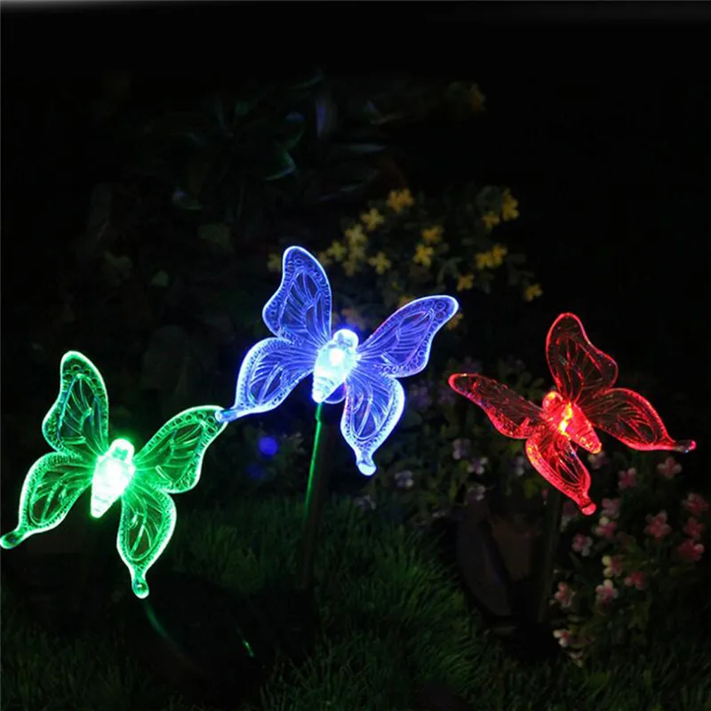 Solar Powered LED Lawn Light Bird&Butterfly&Dragonfly RGB Color Changing Garden Yard Patio Decoration Outdoor Landscape Lighting Solar Powered LED Lawn Light Bird&Butterfly&Dragonfly RGB Color Changing Garden Yard Patio Decoration Outdoor Landscape Lighting