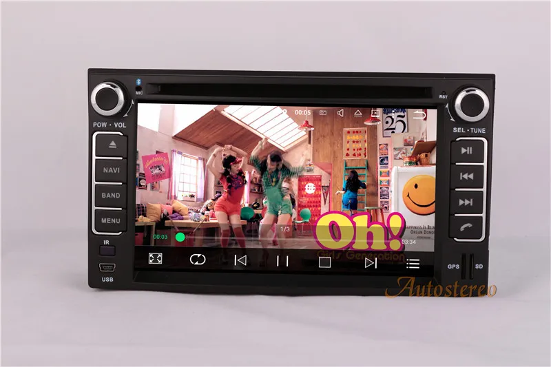 6,2 дюймов Android 7,1 ram 2G HD 1024x600 четырехъядерный Автомобильная dvd-навигационная система для Kia Cerato Sportage CARENS OPTIM
