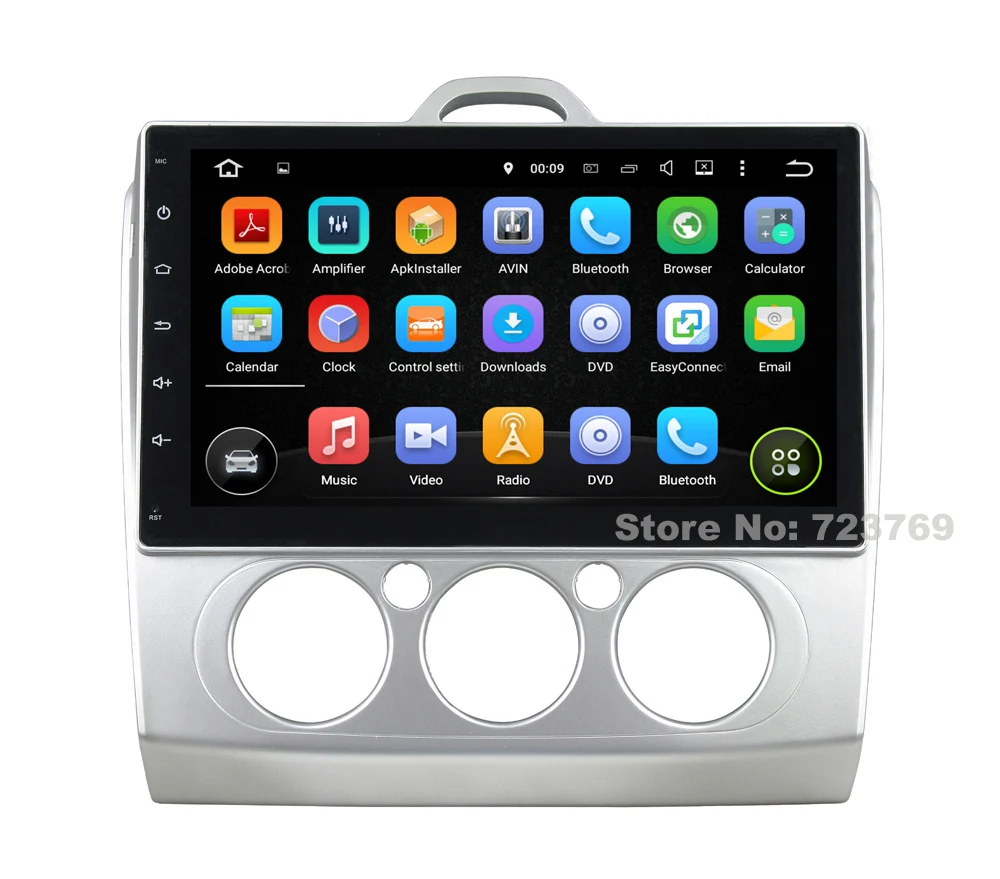 Flash Deal 10.1 inch Touch Screen Android 5.1.1 Car GPS Navigatior Audio Video Auto Radio for Ford Focus 2007-2011 (Manual Air-conditioner) 15