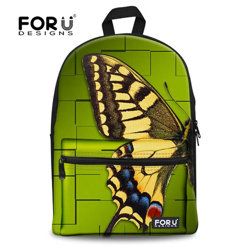 Новинка 2019 модный школьный рюкзак FORUDESIGNS для девочек с принтом Больших Глаз