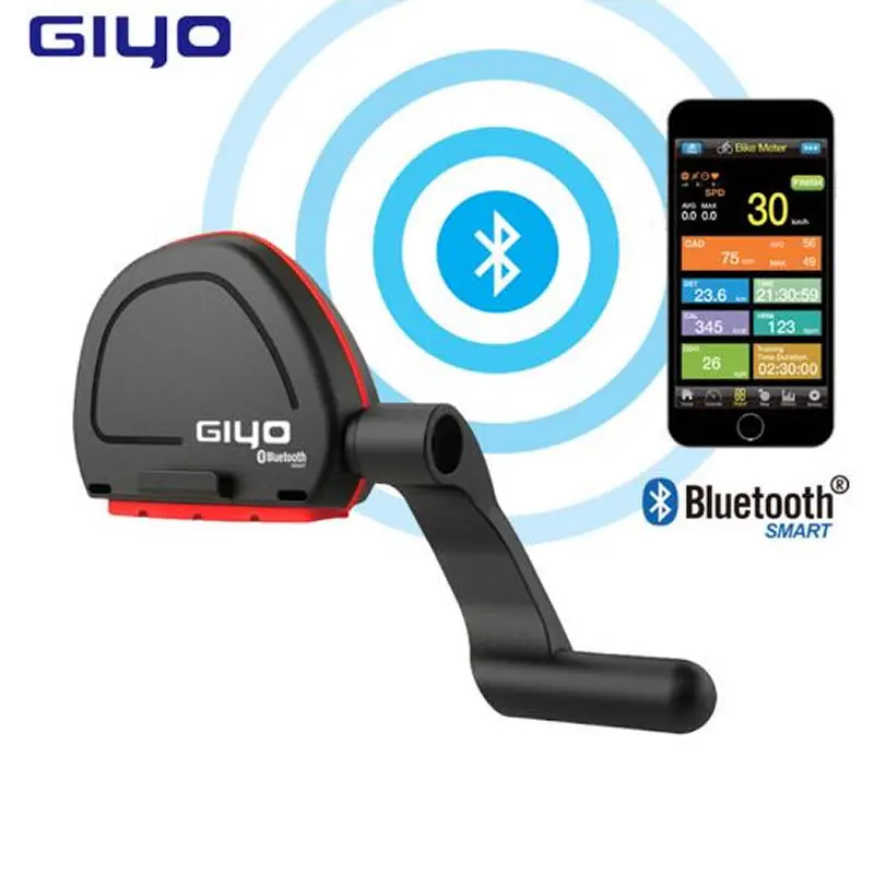 GIYO велосипедный компьютер беспроводной Gps Спидометр Датчик частоты вращения фитнес Bluetooth 4,0/IOS/Android Велоспорт езда велосипед компьютер