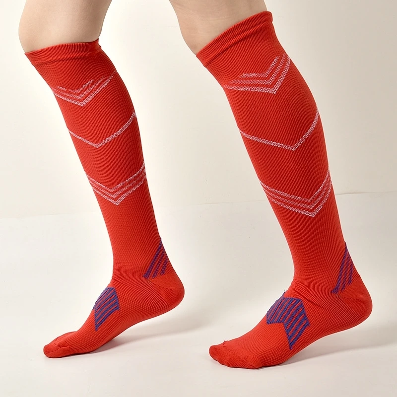 2 шт. для мужчин Спорт Legwarmer трикотажные дышащие сжатия носки для девочек рукава фитнес тренажерный зал Футбол Baskeball защитный щиток голени
