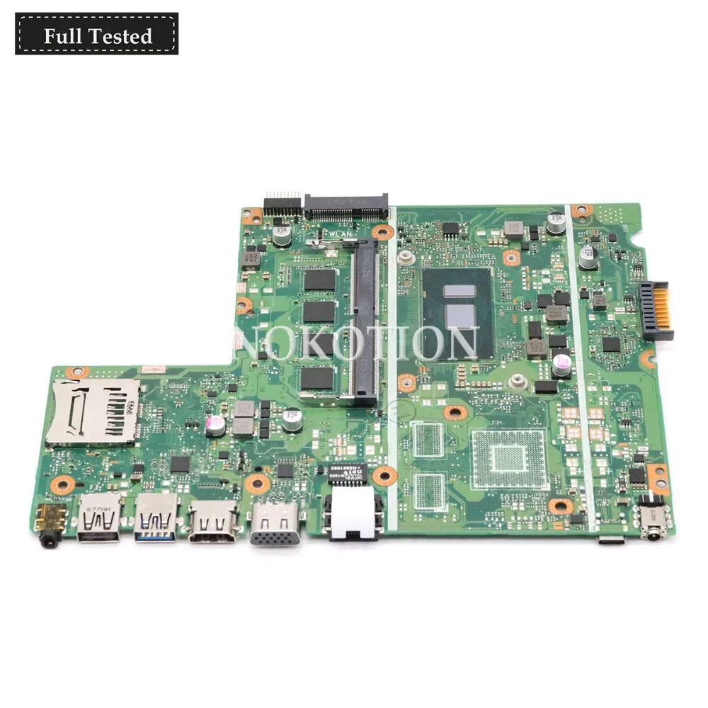 

NOKOTION X541UV MAIN board For ASUS Chromebook X541UVK X541UA laptop motherboard with I7-7500U CPU onboard DDR4 Full tested