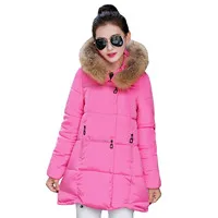 Winter-Women-s-Jacket-2017-New-Cotton-Hooded-Fur-Collar-Thick-Warm-Down-Jacket-Loose-Plus