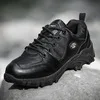 Уличная Мужская Черная тактическая обувь; спортивная обувь для пешего туризма; тренировочная обувь для пустыни; Мужская обувь в военном стиле; обувь для походов и рыбалки - Цвет: Black