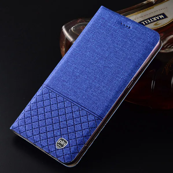 Blue JC11 Магнитный флип-чехол из искусственной кожи для Meizu Note 9(6,2 ') чехол для телефона для Meizu Note 9 чехол - Цвет: Blue