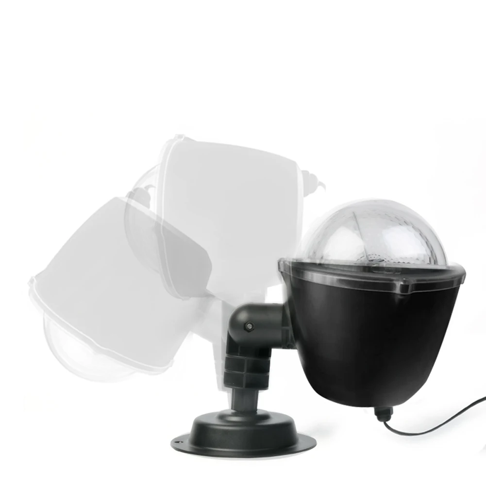

Snowfall Projection Light Waterproof White Snowflake Slide LED Fairy Light Xmas Holiday Decorations _WK