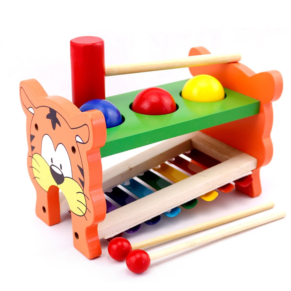 

Learning Reaources Wooden Music Toys Musical Educational 8-Note Xylophone Toys Percussion Instrument Toy For Children