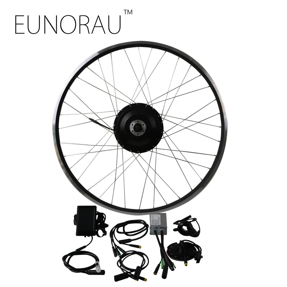Free Shipping 48V 500W 8fun Bafang Brushless Gear Hub Motor front Wheel Electric Bike Conversion