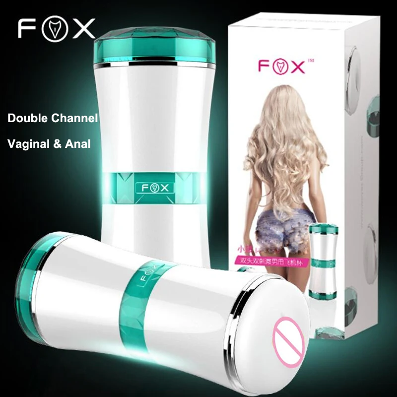 Fox мастурбатор вагина секс игрушки для мужчин artificial vagina товары взрослых
