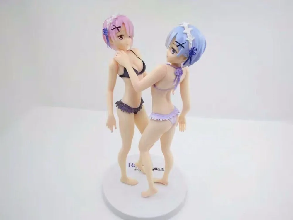 Re Zero kara Hajimeru Isekai Seikatsu Natsuki Subaru Re Life a Different World from Zero Rem Ram Action Figure Sexy Model Toys