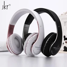 JKR-211B Foldable Stereo Bass Sports Wireless Bluetooth Headset Headphone with Mic FM Radio TF Card Slot for Samsung iPhone Sony