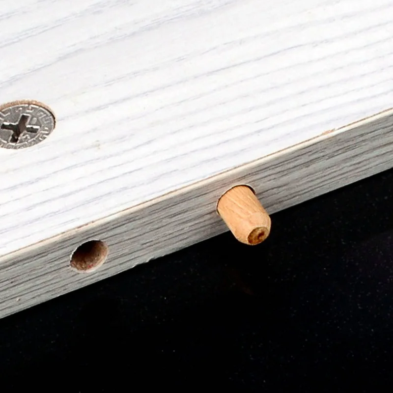 Urijk 100 шт. D6xL30 D8xL30 D8xL40 D10xL40 ящик для шкафа круглая рифленая деревянная штифтовая шпилька стержни мебельная фурнитура