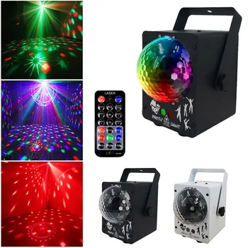 

60 Patterns LED Magic Ball Lasers Light Stage KTV Bar Flash Colorful Holiday Lights ALI88