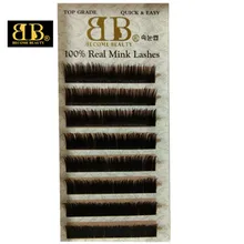 5 лотков/партия) накладные ресницы норковые ресницы натуральные мягкие ресницы из натурального меха норки наращивание ресниц