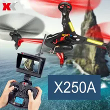 WL 2,4G RC Квадрокоптер XK X250 с wifi или FPV мини-Дрон с HD 720P камерой(без цветной коробки