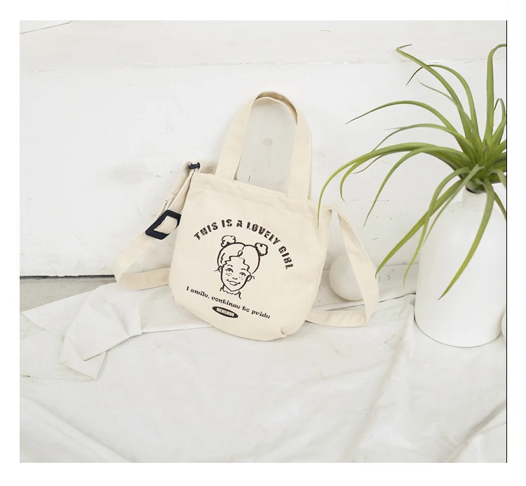 Menghuo 2018 New Canvas Casual Korean Shoulder Tote Bag Mini Single Messenger Crossbody Bags Women Bucket Female Bag Cute girls00_32_19
