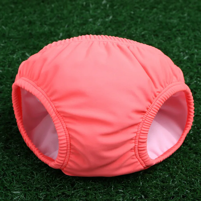 2017 Baby girl clothes solid swimwear kids swim diaper boys swimsuit