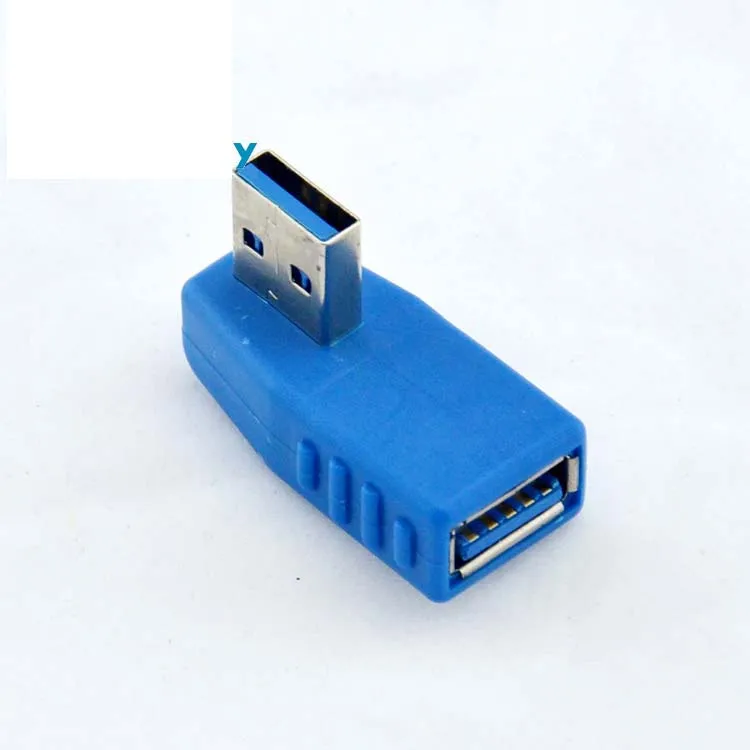Usb3.0 وذكر ل أنثى تمديد كابل 90 درجة يسار زاوية قابس مهايئ
