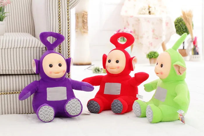 4 см шт./компл. 25 Бесплатная доставка игрушки и хобби мягкие куклы Teletubbies яркие куклы Высокое качество Лидер продаж плюшевый игрушки