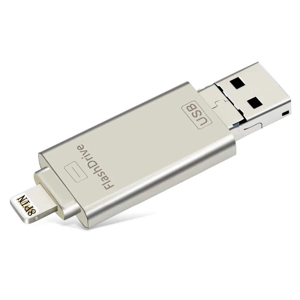 high speed USB flash drive silver 3