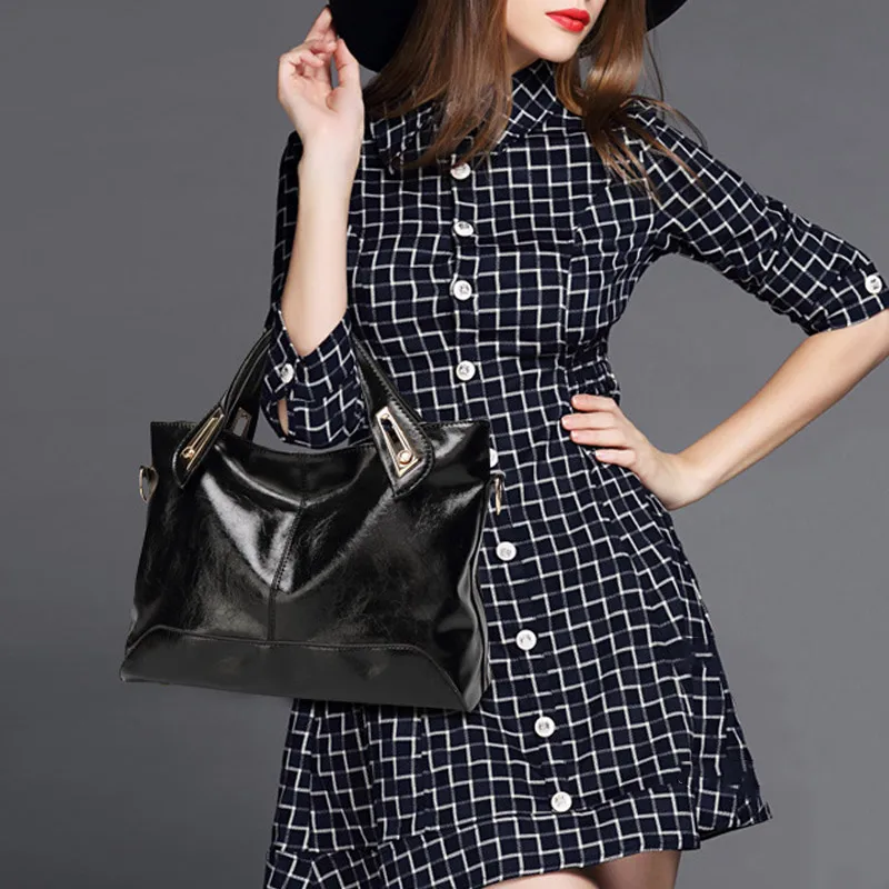 

1 Pcs Women Handbag Shoulder Bag PU Leather Solid Color Zipper Fashion for Mobile Phone Travel LBY2018
