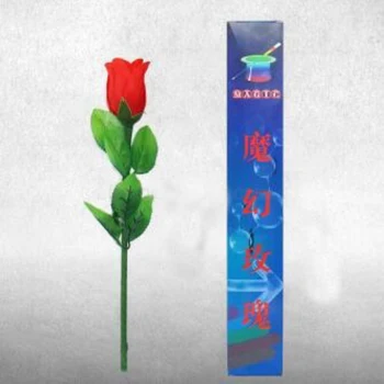 

Free shipping magic rose rebirth with case rose changing magic tricks magic props