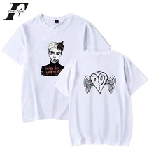 Harajuku camiseta de 2019 Hip Hop Raper XXXTentacion T Shirt Das Mulheres Dos Homens de Manga Curta Camiseta Camisetas Hombre plus size