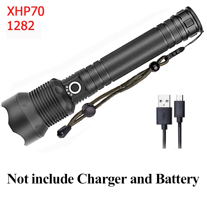 Litwod Z25 50000LM XLamp xhp70.2 самый мощный фонарик usb Zoom СВЕТОДИОДНЫЙ Фонарь xhp70 xhp50 18650 или 26650 перезаряжаемый аккумулятор - Испускаемый цвет: Option E