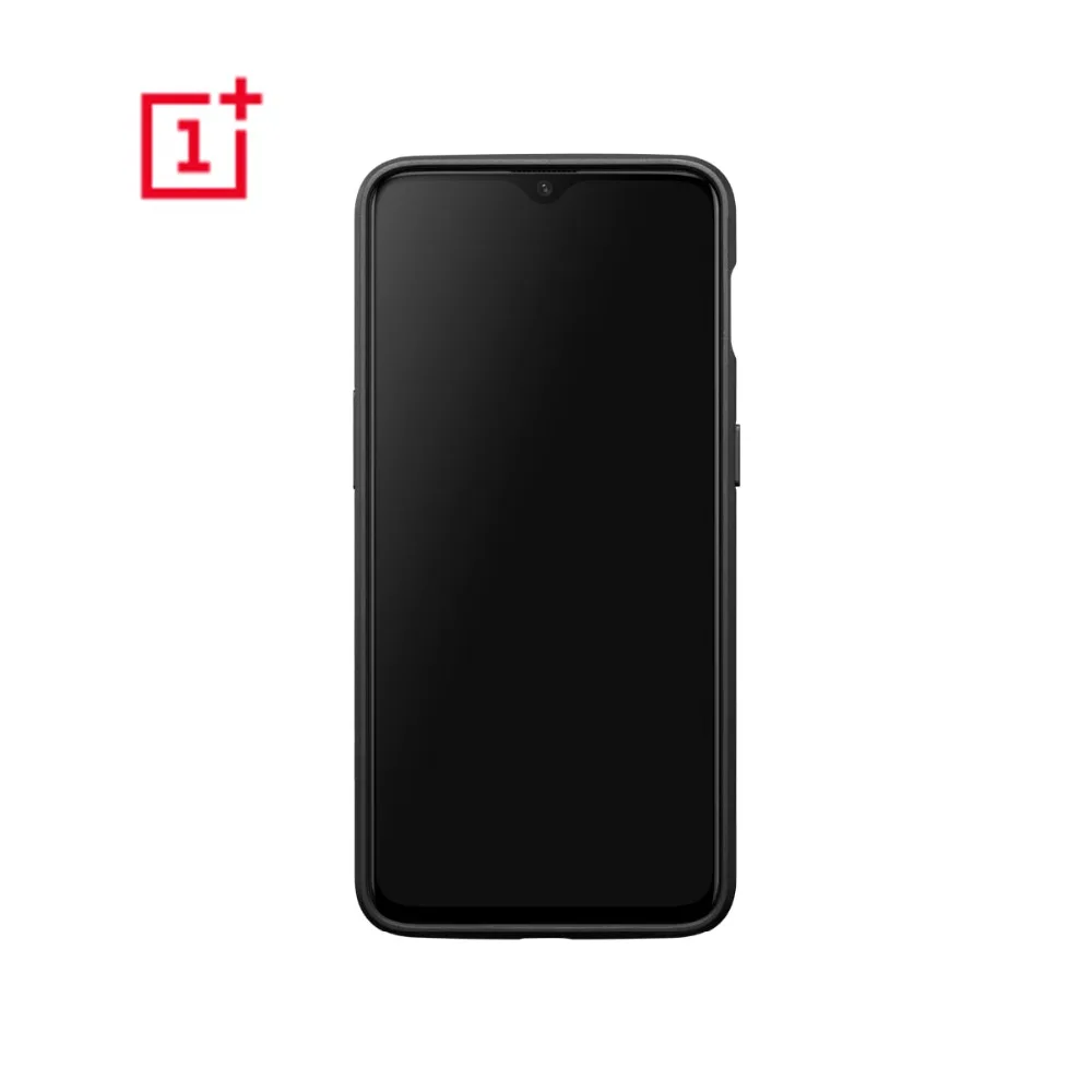 Официальный чехол для OnePlus 6 T оригинал нейлон карбон кевлар эбеновое дерево + TPU One
