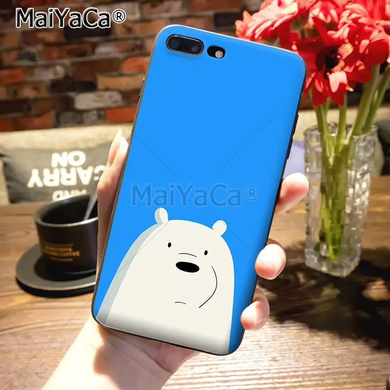 MaiYaCa For We Bare Bears On Sale Luxury Cool Phone Accessories Case for Apple iPhone 8 7 6 6S Plus X 5 5S SE 5C Cellphones MaiYaCa For We Bare Bears On Sale Luxury Cool Phone Accessories Case for Apple iPhone 8 7 6 6S Plus X 5 5S SE 5C Cellphones