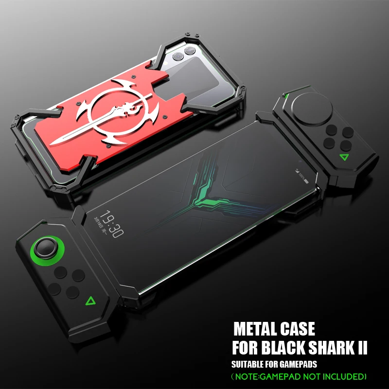 Противоударный металлический чехол ADKO для задней панели Xiaomi Black Shark 1 2 Helo, алюминиевый чехол Sword Thor для Xiaomi Blackshark 2 Pro