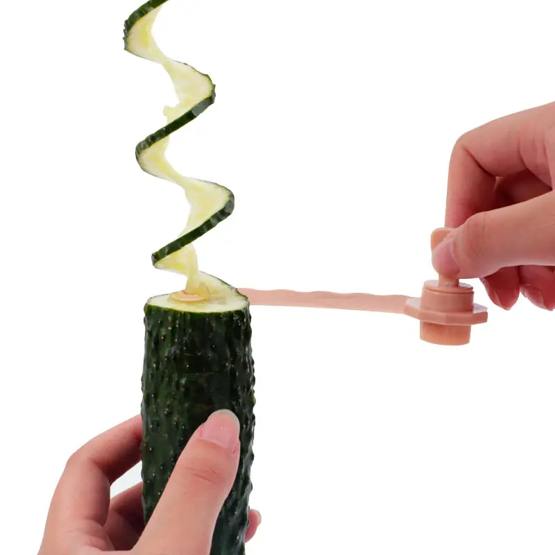 

Delidge 1 pc Carrot Spiral Slicer Fruit Floral Carving Knife Vegetable Roll Flower Potato Cutter Kitchen Tool