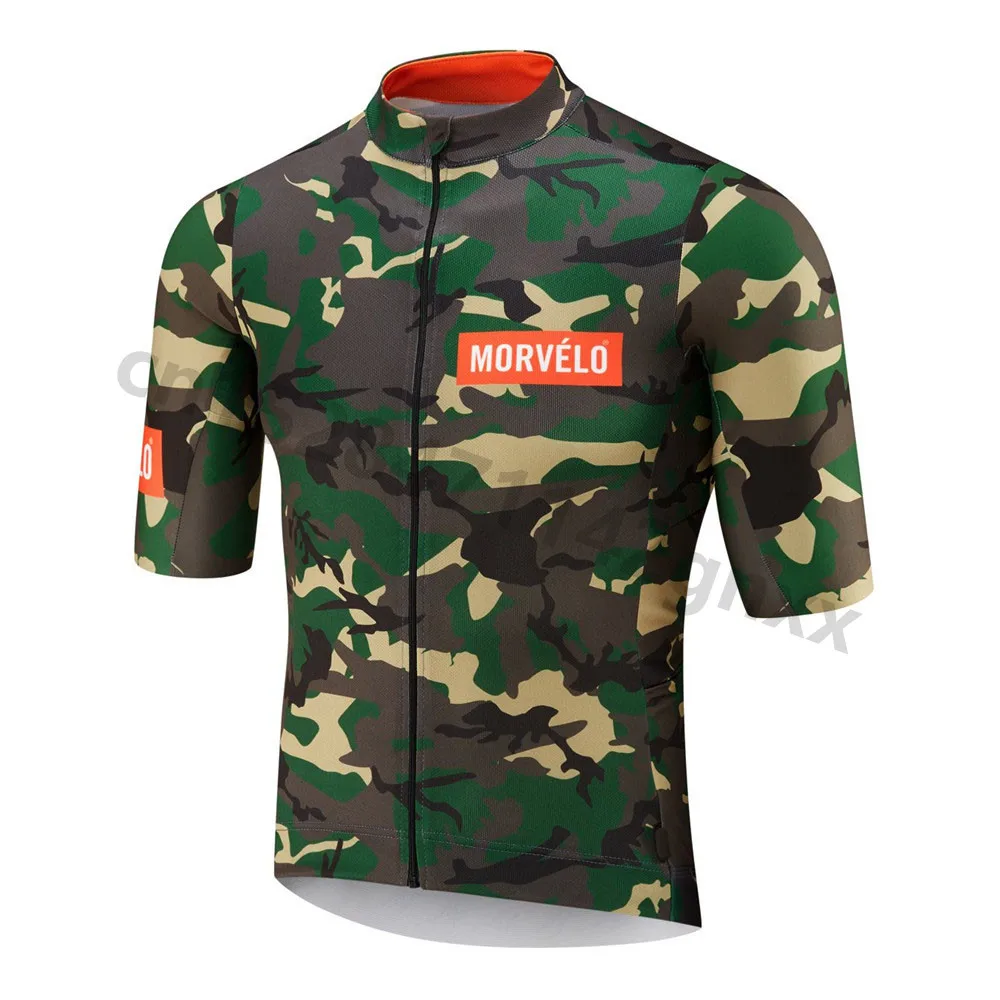 

Morvelo 2019 pro team race cycling jersey Short sleeve Bike aerodynamic print bicycle wear lightweight cycling gear top quality