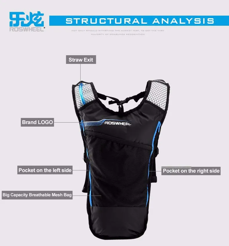 Sale Roswheel NEW 2L Water Bag Cycling Backpack Outdoor Sport Bladder Cycling Climbing Travel Marathon to Hold Bicycle bag 15937 5 Sale Roswheel NEW 2L Water Bag Cycling Backpack Outdoor Sport Bladder Cycling Climbing Travel Marathon to Hold Bicycle bag 15937 5