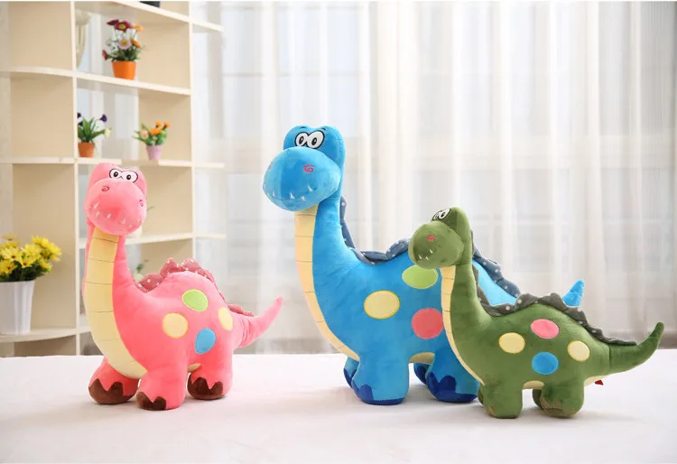20 см Плюшевые игрушки плюшевый дракон в горошек, мягкие куклы в виде животных, детская игрушка, подарок для детей, PP хлопок, милые игрушки