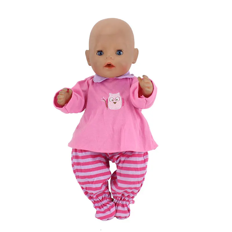 

Hat+Coat+Pants Suits Doll Clothes Wear Fit 43cm baby new born doll Children Best Birthday Little Gift
